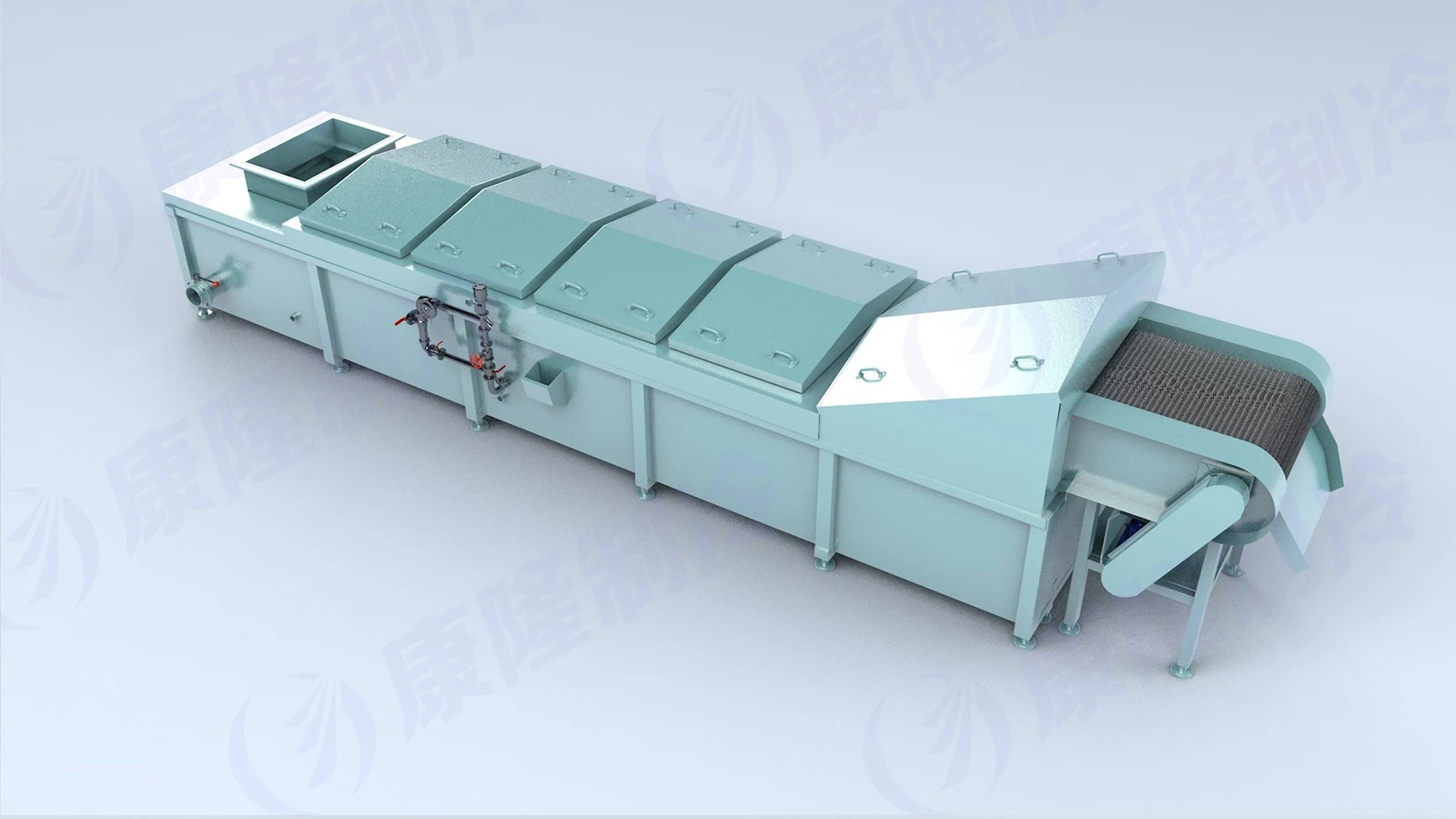 Potato Blanching Machine Potato Blanching Machine